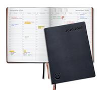 Premium Academic Diary 2026-2027 by Smart Panda - A4 Week to View Dated Planner - Softcover, Rose Gold and Gift Box - Appointment Book, Teacher Planner - July 2026 to August 2027