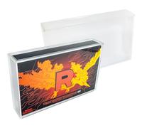 Premium Acrylic Display Case for Pokemon Team Rocket's Moltres ex Ultra Premium Collection UPC Boxes - Magnetic Top, Stackable, UV Protection