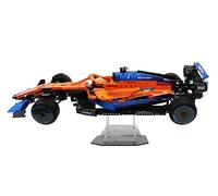 Premium Acrylic Display Stand Compatible with LEGO Technic McLaren Formula 1 Set 42141 (With Baseplate)