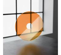 Premium Acrylic Sheets - Cut to Size PMMA Perspex Board Transparent Translucent - Translucent Orange - A4-210 x 297mm