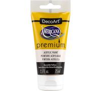 Premium Acrylics Artist Paint, Acrylic, Diarylide Yellow, 3.8 x 3.8 x 13.7 cm