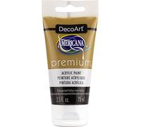 Premium Acrylics Transparent Yellow Iron Oxide Artist Paint, Acrylic, 3.8 x 3.8 x 13.7 cm