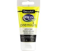 Premium Acrylics Artist Paint, Acrylic, Hansa Yellow Light, 3.8 x 3.8 x 13.7 cm