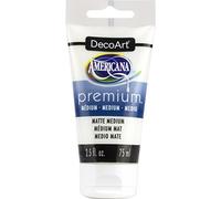 Premium Acrylics Matte Medium, Acrylic, 3.8 x 3.8 x 13.7 cm
