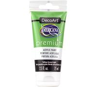 Premium Acrylics Yellow Green Light Artist Paint, Acrylic, 3.8 x 3.8 x 13.7 cm