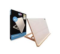 Premium Adjustable Table Top Art Easel/Desk Easel - by Zieler™. Ideal for Presentation, Painting, Crafting, Calligraphy, Sketching, Drawing & Planning - Made from Beechwood - 5 Different Angles (A3)