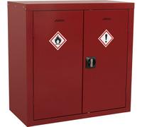 Premium Agrochemical Substance Storage Cabinet - 900mm X 460mm X 900mm - Secure 2-Door Design With Key Lock