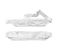 Premium Ahram Ihram Belt for Hajj & Umrah, Comfortable Pilgrim Waist Belt with Secure Zippered Pockets for Documents and Phones, Adjustable Waist Size (26’’-50’’) Inches, Anti Theft Double Lock Buckle