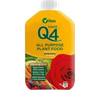 Premium All Purpose Liquid Plant Feed 1 Litre Concentrated Organic Nutrients Seaweed And Trace Elements - Boosts Roots And Blooms