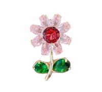 Premium Alloy Sunflowers Brooch Skin Friendly Jewelry for Sensitive Users Long Lasting Shines Daytime Elegances Skin Friendly Sunflower Pin