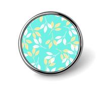 Premium Aluminium Alloy Round Lapel Pin Badge - Lightweight Fashion Accessory for Jackets, Shirts, Bags - Customisable Gift for Men Women