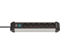 Premium aluminium line 6 sockets H05V-F 3G1.5 FR/BE 1391034600