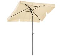 Premium Aluminium Tilting Sun Parasol - High Quality Rectangular Umbrella for Ga