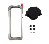 Premium Aluminum Alloy Cage for Insta360 X5 with Cold Shoe Mount for Professional Filming