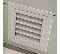 Premium Aluminum Attic Gable Vent20x46in Access Panel & Return Air Grille for Interior Doors Houses & Sheds Efficient Airflow Solution