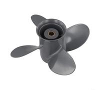 Premium Aluminum Boat Propeller Featuring a Four Blade Design Compatible with Various For Honda Outboard Motors Ranging from Eight to Twenty