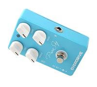 Premium Aluminum Overdrive Pedal for Electric Guitar, True Bypass with Versatile EQ Control, High-End Clarity & Durability, Professional Effect Acces