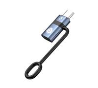 Premium Aluminum Type C Adapter Fast Speed 60W Fast Charging Metal Housing Multiple Platform For Mobile Devices Over Current Protective USB C Adapter