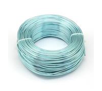 Premium Aluminum Wire 0.6mm (Pale Turquoise) - 280m Roll for Crafting, Jewelry Making, and DIY Projects -, Flexible, Easy to Shape