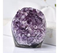 Premium Amethyst Crystal - Large Cluster, Tower and Raw - Crystals and Gemstones Ideal Gifts for Women,Purple,700~800g Gemstone Stone