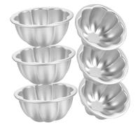 Premium Anodized Cake Baking Tray with Portable Construction Aluminum Alloy Baking Pan for Quick Handmade Dessert Portable Flower Shape Molds