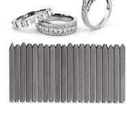 Premium Anvil Chisel Equipment Kit for Jewelry Processing - 20PCS Tools for Precision Making and Carving - DIY Jewelry Goldsmith Set (20Pcs) (16 Packs) (12 Stainless Steel) (20 high-Quality)