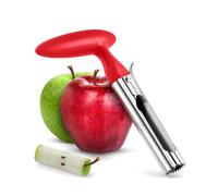 Premium Apple Corer - Easy to Use Durable Apple Corer Remover for Pears, Bell Peppers, Fuji, Honeycrisp, Gala and Pink Lady Apples - Stainless Steel Cupcake Corer - Red, Pineapple Corer, Apple Peeler
