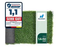 Premium Artificial Grass Natural and Realistic Looking (Windsor, Height: 25mm) Fake Grass Lawn Synthetic Turf, UV Resistant Astro Turf Lawn for Garden, Fields, Balcony or Indoor (100 x 100 cm)