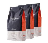 Premium Artisan Fusilli Pasta 500g x 3 | UK Made Bronze-Cut Fusilli | Slow-Dried with No Additives | Vegan Award-winning, Featured on ITV | 1500g - Yorkshire Pasta Company