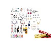 Premium Aurelis Crystal Elements Jewellery Crackers with Alcohol: 4 Crackers