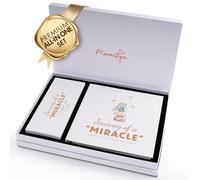 Premium Baby Memory Book Set for Girl or Boy First 5 Years, All-in-One Keepsake Box with Wax Seal Kit and Footprint Kit Included, Elegant Milestone Scrapbook Gift Set with Photo Album