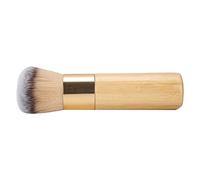 Premium Bamboo Makeup Brush Set - Soft Fiber Blush, Loose Powder & Base Makeup Brush with Non-Slip Wooden Handle, Eco-Friendly and Skin-Friendly Cosmetic Tools