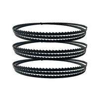 Premium Bandsaw Blades,1400mm Bandsaw Blades 1400x6.35x0.35mm 6 10 14 TPI Band Saw for Wood 1/2/3PCS(3PCS 10TPI)