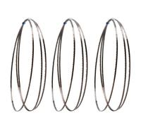 Premium Bandsaw Blades,3pcs 55-1/8 Inch Inch Band Saw Blades, 1/4" X 6 TPI Portable Saw Band, for Cutting Curve Saw Blade Bandsaw Blade