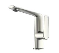 Premium Bathroom Faucet - Basin Mixer Sink Tap, Hot & Cold Water, Elegant Brass Chrome & Brushed d Finish for Gourmet Washbasins, & Stylish Design