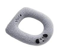 Premium Bathroom Toilet Cover with Ergonomic Handle Fiber Fabric Nonslip Design Suitable for Winter Family Use Toilet Seat Cover with Handle