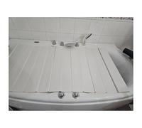Premium Bathtub Tray with Insulated Cover & Folding Dust Barrier 0.6cm Thick Fits 70x150cm - Essential Spa-Like Bath Accessories for Ultimate Relaxation