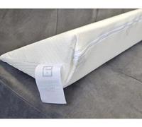 Premium Bed Gap Filler Wedge - Mattress Space Filler for Headboard Gap, Soft Foam Bed Bridge Pillow Stopper with Washable Cover, Prevents Pillow Slips and Lost Items (Single (36'' x 9'' x 6''))