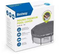 Premium Bestway 10ft Round Pool Cover Heavy Duty UV Resistant Windproof All Prot