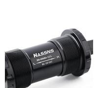 Premium Bike Bottom Bracket Featuring Sealed Bearings, Fits Standard Square Holes Sizes from BB68x103 to 127mm Built for Endurance (68x127mm)