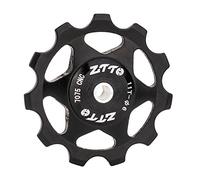 Premium Bike Rear Derailleur Pulley Set for Smooth, black