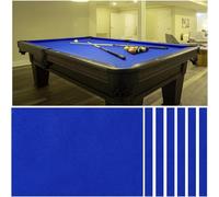 Premium Billiard Cloth for 8-Ball Pool Table, 6 Strips Included, Home Bar Club Game