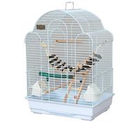 Premium Bird Cage for Parakeets & Pigeons - Sturdy Iron Construction, Perfect for Small Birds, Includes Cover & Multiple Size Options for Ultimate Comfort & Safety