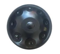Premium Black Drum 9/10/12 Notes 432Hz Steel Percussion Instrument with Soft Bag & Stand for Meditation Relaxation & Entertainment - Perfect for Adults