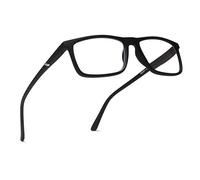 Premium Black Frame Blue Light Reading Glasses Men to Look Modern with High Vision - Large & Durable Readers for Men - Comfortable for all Face Shape Blue Light Glasses - 2.5 Reading Glasses for Mens