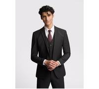 Premium Black Panama Slim Suit Jacket Ted Baker Black 46S