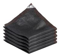 Premium Black Shade Cloth 95% UV Protection for Garden Patio Pergola & Balcony with Grommets Available Sizes: 3x6m 3x10m 4x5m 5x9m 9x11m.