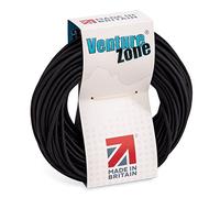 Premium Black Shock Cord 3mm Diameter - 1, 2, 5, 10 & 25 Metre Lengths (Bungee Cord) - Made in UK (3mm Shock Cord, 5 Metres)