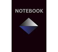PREMIUM BLACK TRIANGULAR PEAKS MOUNTAIN REFLECTION THEME DESIGN NOTEBOOK: Bold Black Canvas Success Reflection Themed Notepad Journal - 6 X 9 INCHES - 150 PAGES