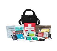 Premium Bleed Control First Aid Kit - Trauma Kit for Crititical Injury in Thigh Pouch for First Responders, Forestry and More.